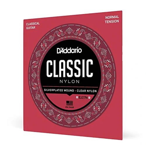 D’Addario Student EJ27N, tension normale — Emballage du jeu de cordes correspondant à la référence.