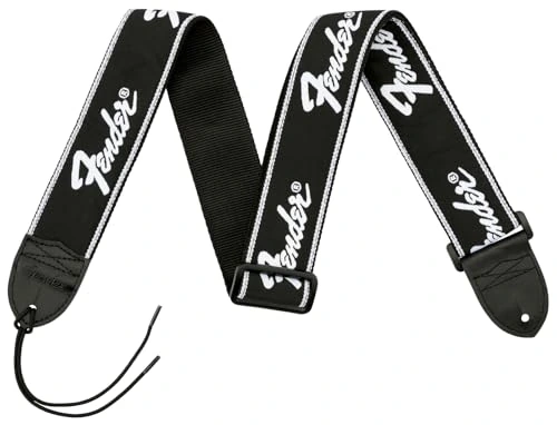 Fender Running Logo, sangle tissée — Photo de la référence sélectionnée, issue des informations produit. Les accessoires ne sont inclus que lorsqu’ils sont explicitement décrits.