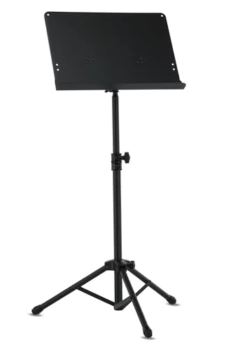 GEWA, pupitre d’orchestre à plateau plein — Photo de la référence sélectionnée, issue des informations produit. Les accessoires ne sont inclus que lorsqu’ils sont explicitement décrits.