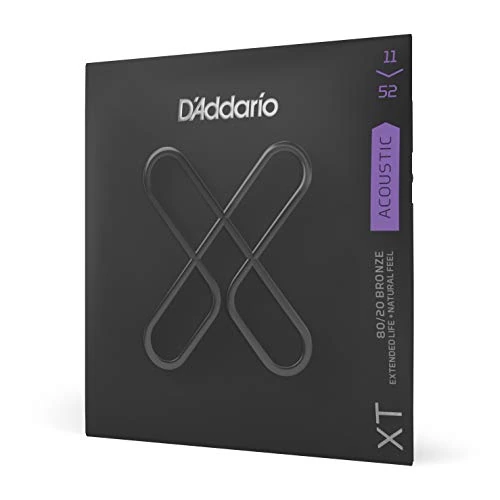 D’Addario XT Bronze 80/20 11–52 — Emballage du jeu de cordes correspondant à la référence.
