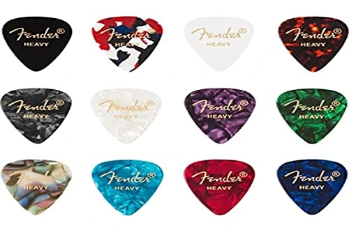 Fender 351 Celluloid Heavy — 12 — Photo de la référence sélectionnée, issue des informations produit. Les accessoires ne sont inclus que lorsqu’ils sont explicitement décrits.