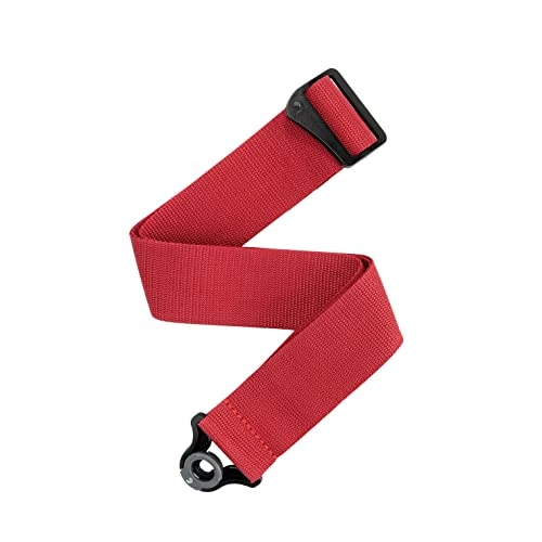 D’Addario Auto Lock Polypro rouge — Photo de la référence sélectionnée, issue des informations produit. Les accessoires ne sont inclus que lorsqu’ils sont explicitement décrits.