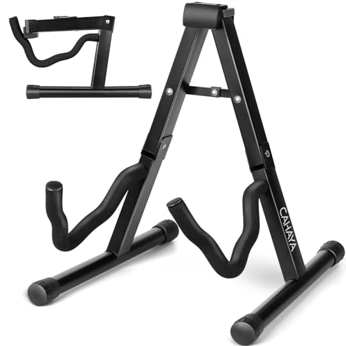 CAHAYA, support en A pliable — Support et détail de ses appuis ; un seul support.